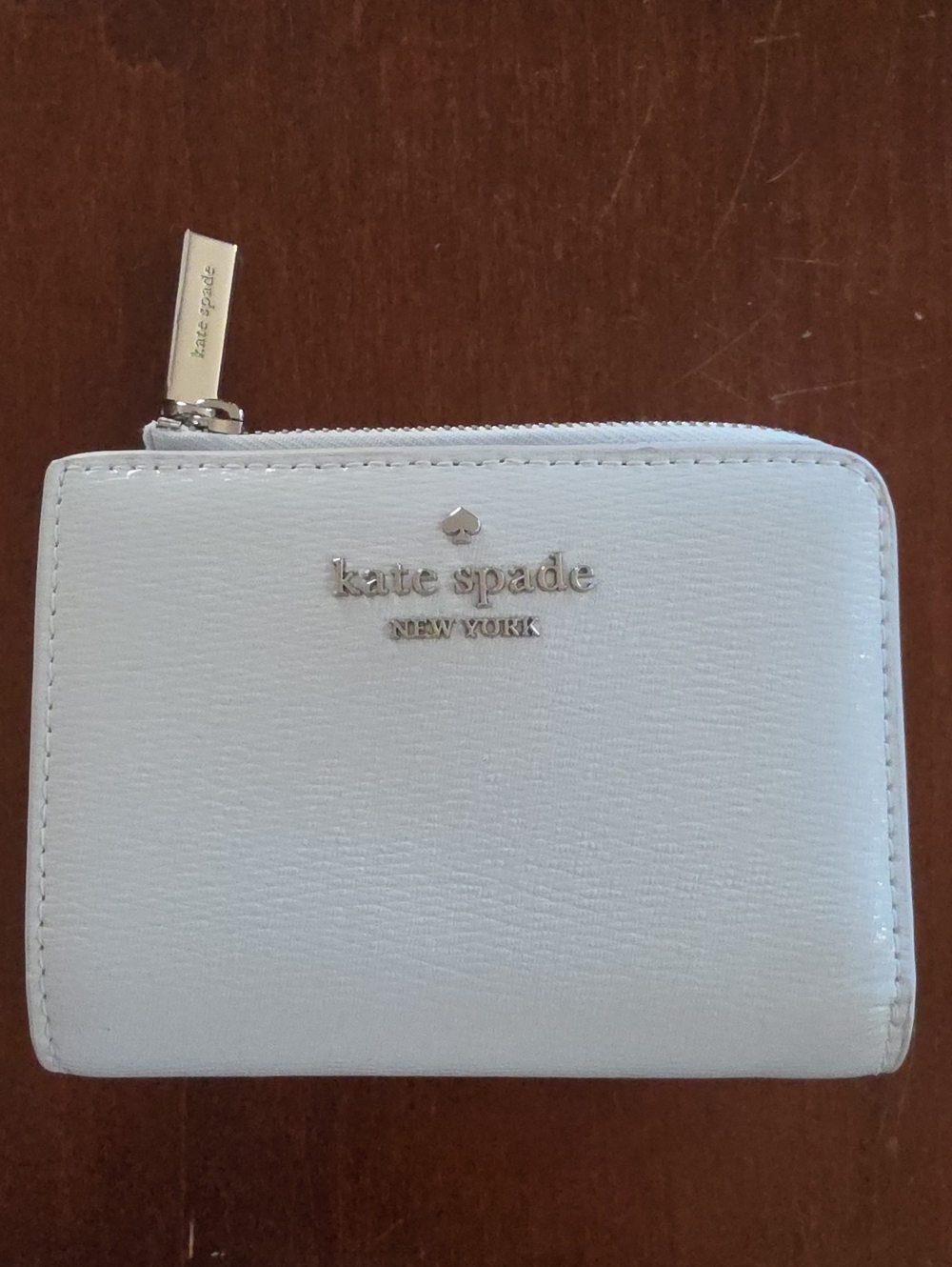kate spade Pale Sapphire L Zip Wallet